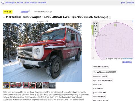 see also. . Craigslist anchorage for sale by owner